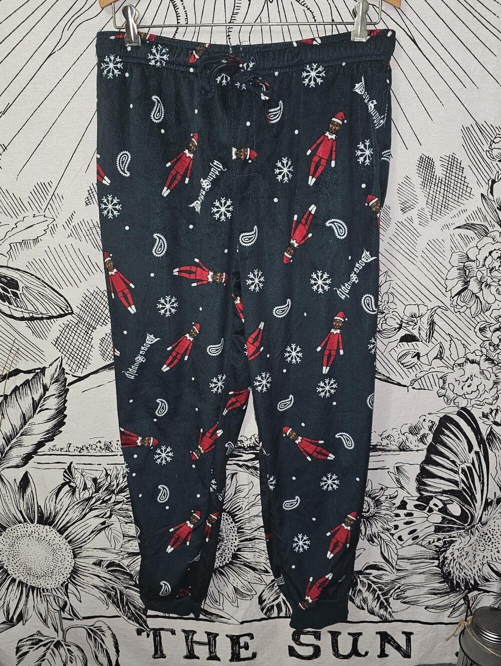 Dogg Supply By Snoop Dogg Lg Microfleece Sleep Pants - Xmas Theme